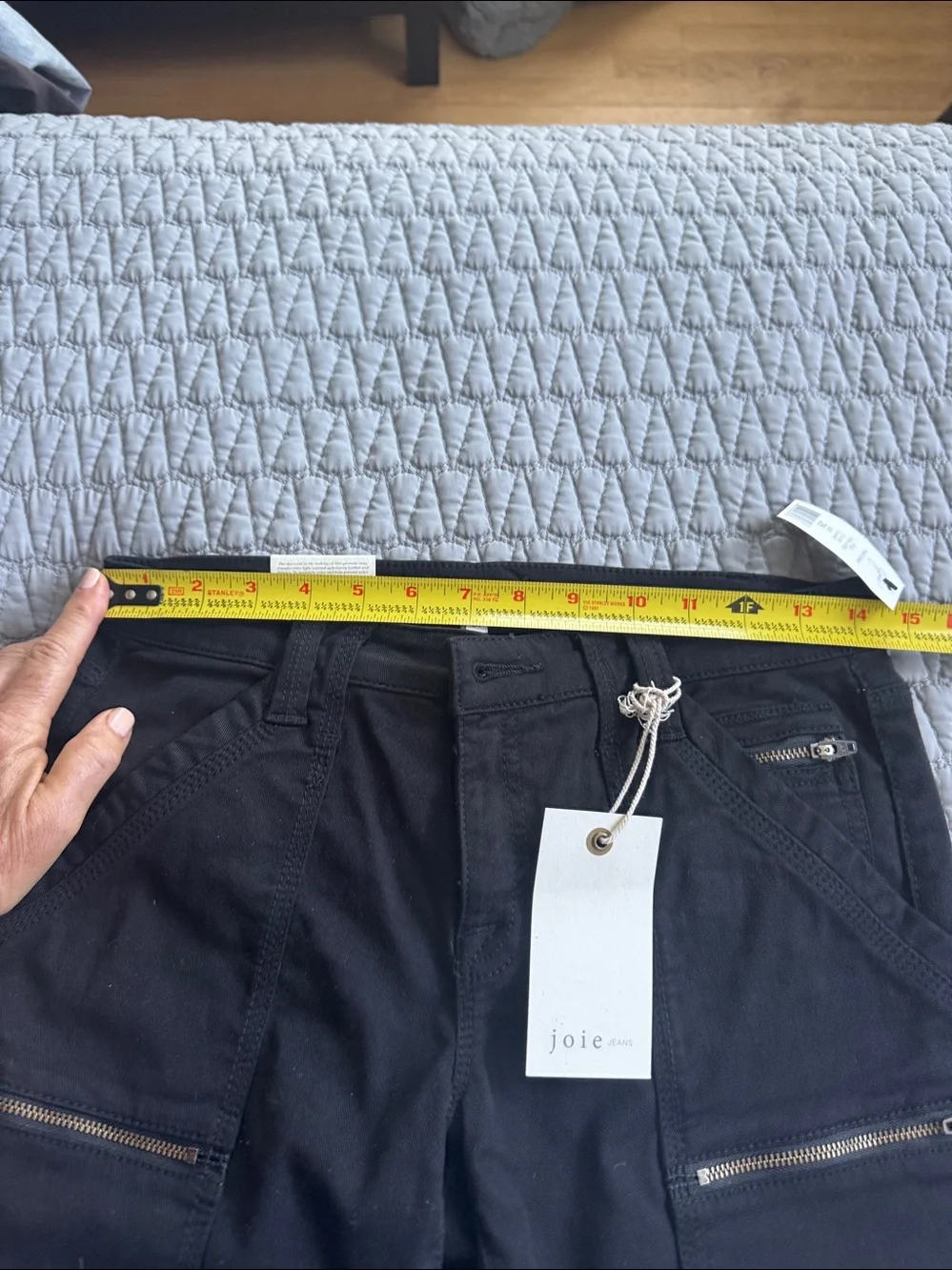 Joie Black Park Skinny Jeans Size 28 - Picture 6 of 14